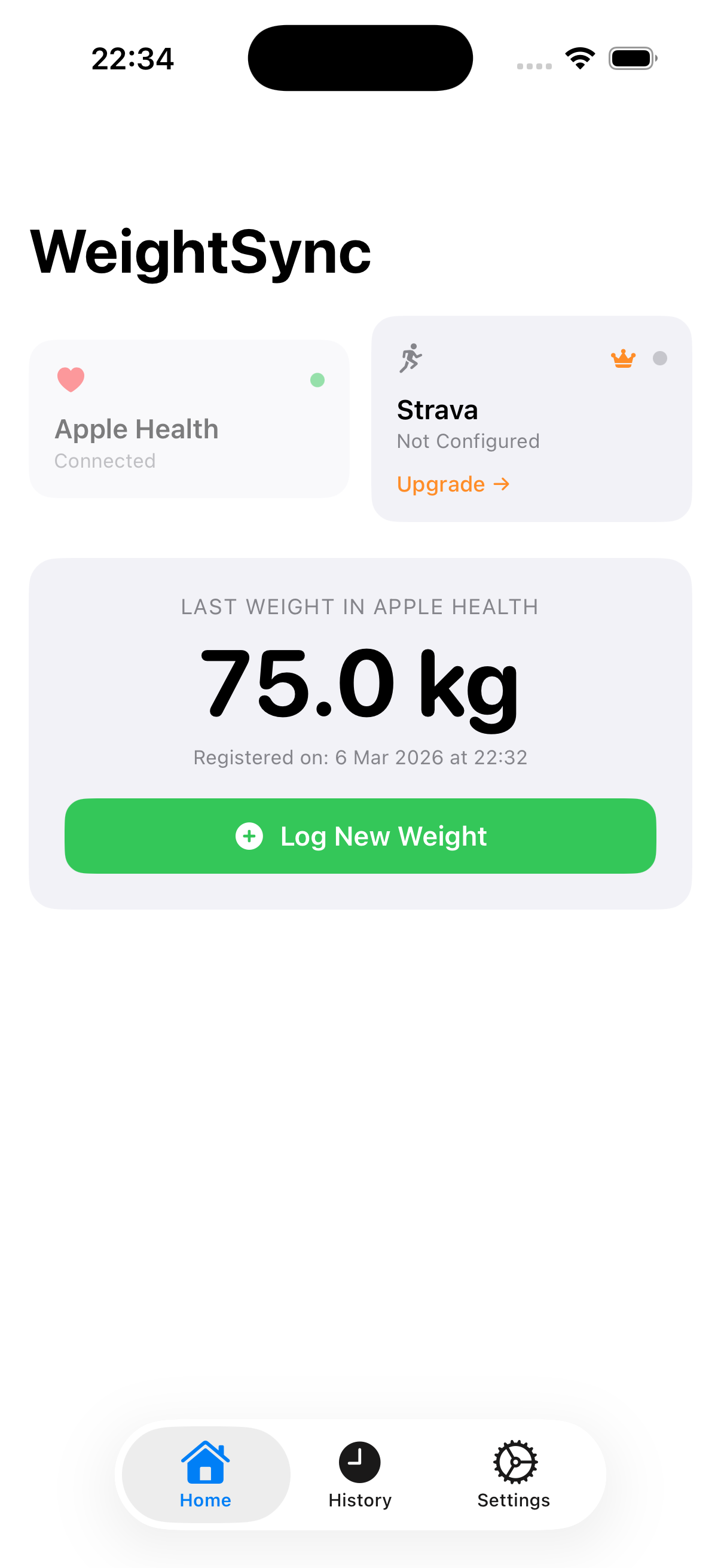 WeightSync